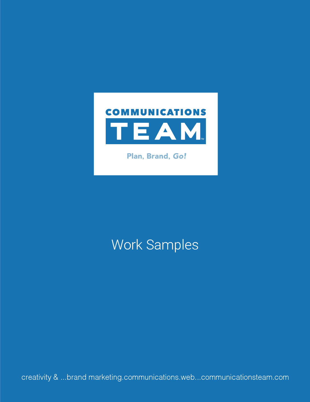 Communications Team Design Samples.2019 | Communications Team