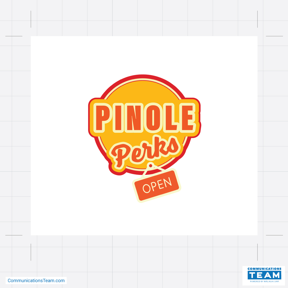 Communications-Team-Portfolio-Pinole-Perks-Logo
